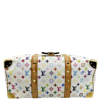 LOUIS VUITTON Keepall 45 Monogram Canvas Travel Bag Multicolor