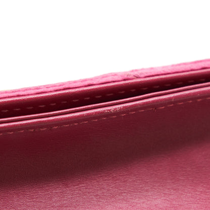 Gucci Velvet Wallet with chain pink  limited edition