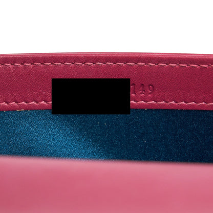 Gucci Velvet Wallet with chain pink  limited edition