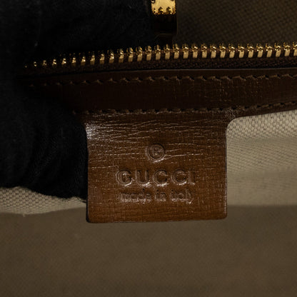 Gucci GG small tote bag GG supreme canvas / brown