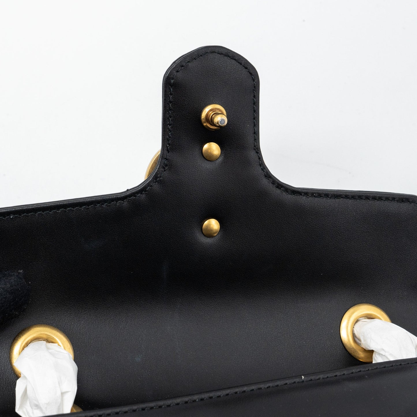 Gucci Mini GG Marmont Matelasse Bag Leather Black