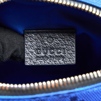 Gucci Off the Grid Mini Crossbody Bag Fabric/Leather Blue/Multicolour SHW