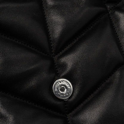 Saint Laurent Small Puffer Lambskin Black SHW
