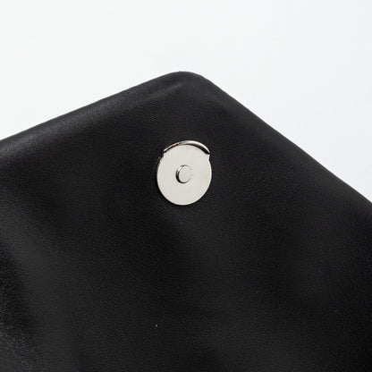 Saint Laurent Small Puffer Lambskin Black SHW