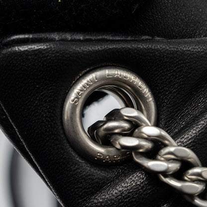 Saint Laurent Small Puffer Lambskin Black SHW