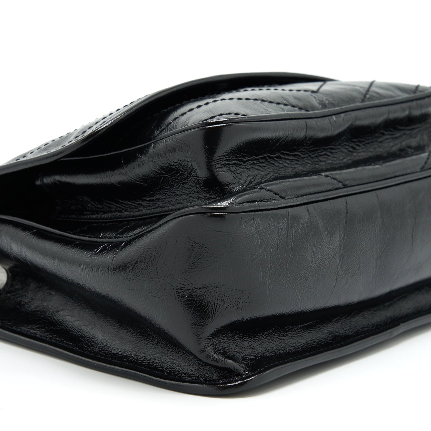 Saint Laurent/YSL Medium Niki Bag Calfskin Black SHW