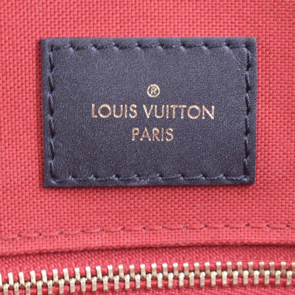 LOUIS VUITTON Onthego GM Giant Monogram Canvas Tote Shoulder Bag Brown