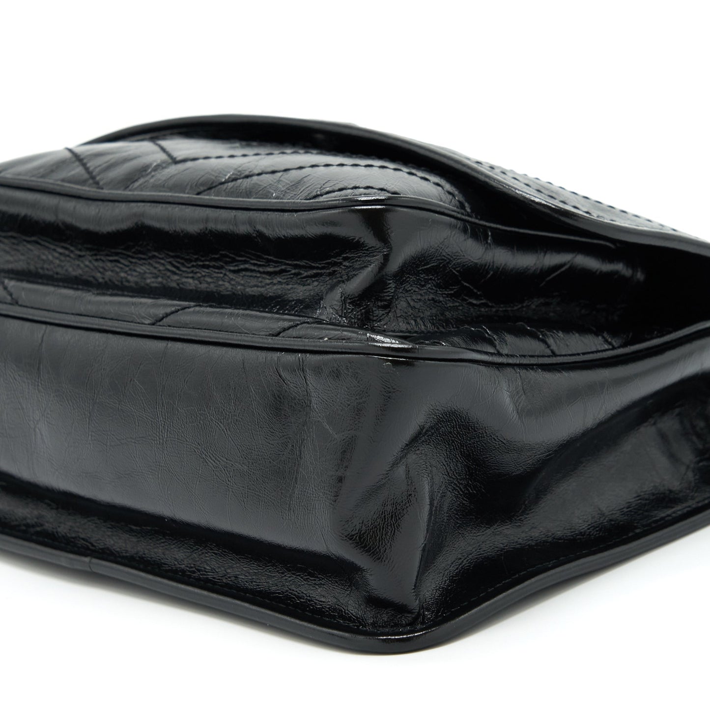 Saint Laurent/YSL Medium Niki Bag Calfskin Black SHW