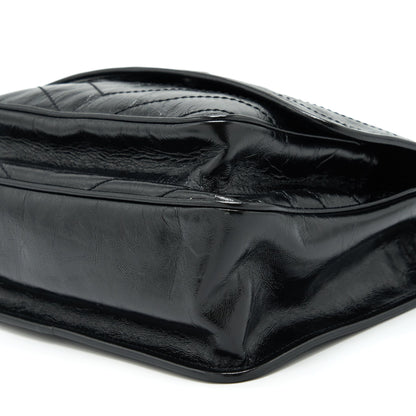 Saint Laurent/YSL Medium Niki Bag Calfskin Black SHW