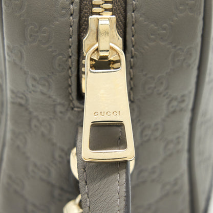 Gucci Guccissima Crossbody Bag Grey L