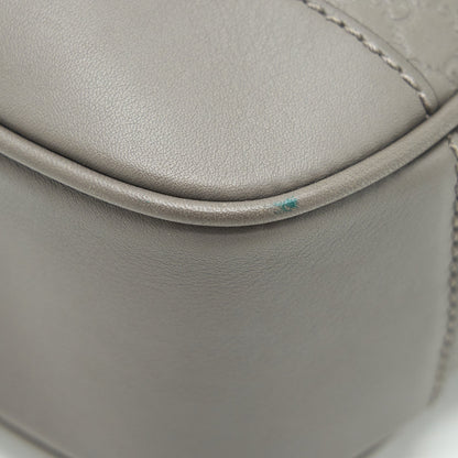 Gucci Guccissima Crossbody Bag Grey L