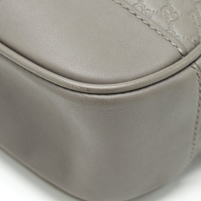 Gucci Guccissima Crossbody Bag Grey L