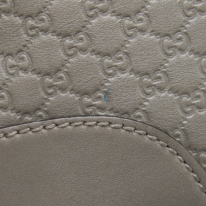 Gucci Guccissima Crossbody Bag Grey L