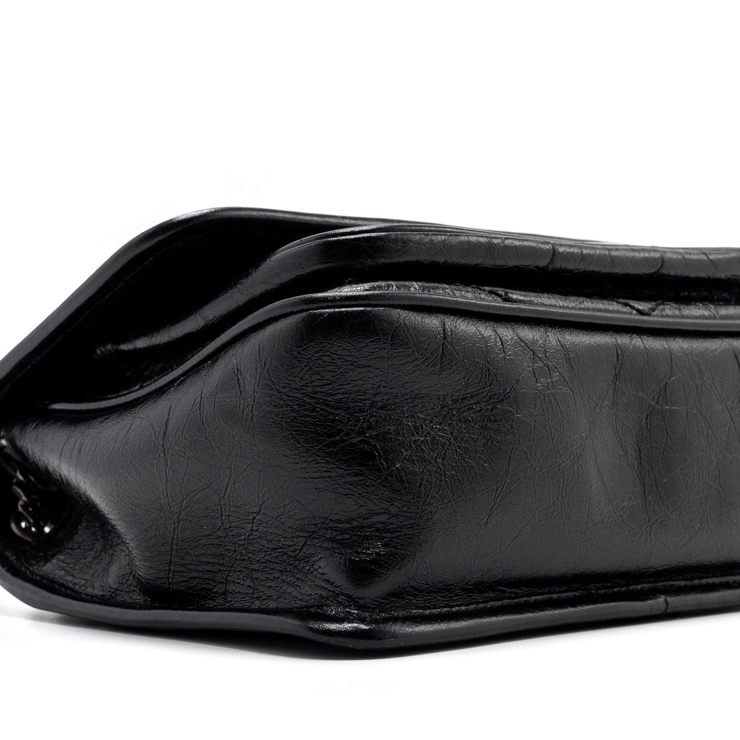 Saint Laurent/YSL Niki Baby Bag vintage Calfskin Black ruthenium hardware