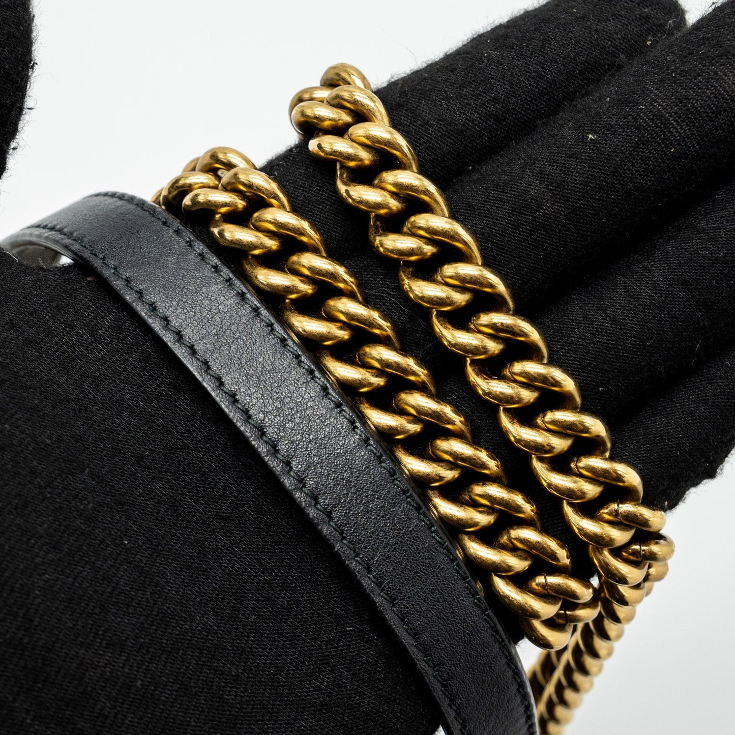 Gucci Small GG Marmont Bag Velvet Black