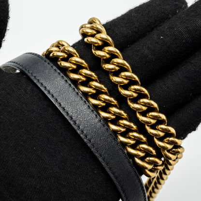 Gucci Small GG Marmont Bag Velvet Black