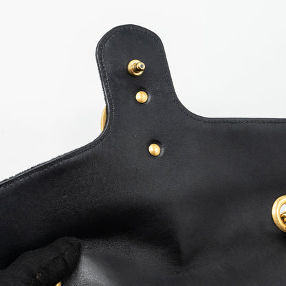 Gucci Small GG Marmont Bag Velvet Black