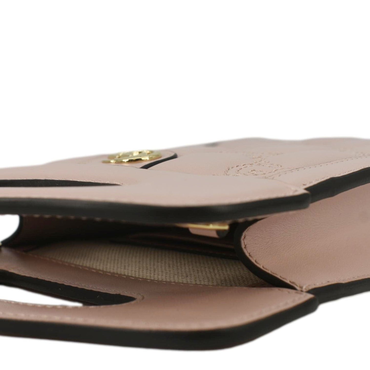 GUCCI GG Matelasse Mini Leather Top Handle Crossbody Bag Pink 723776