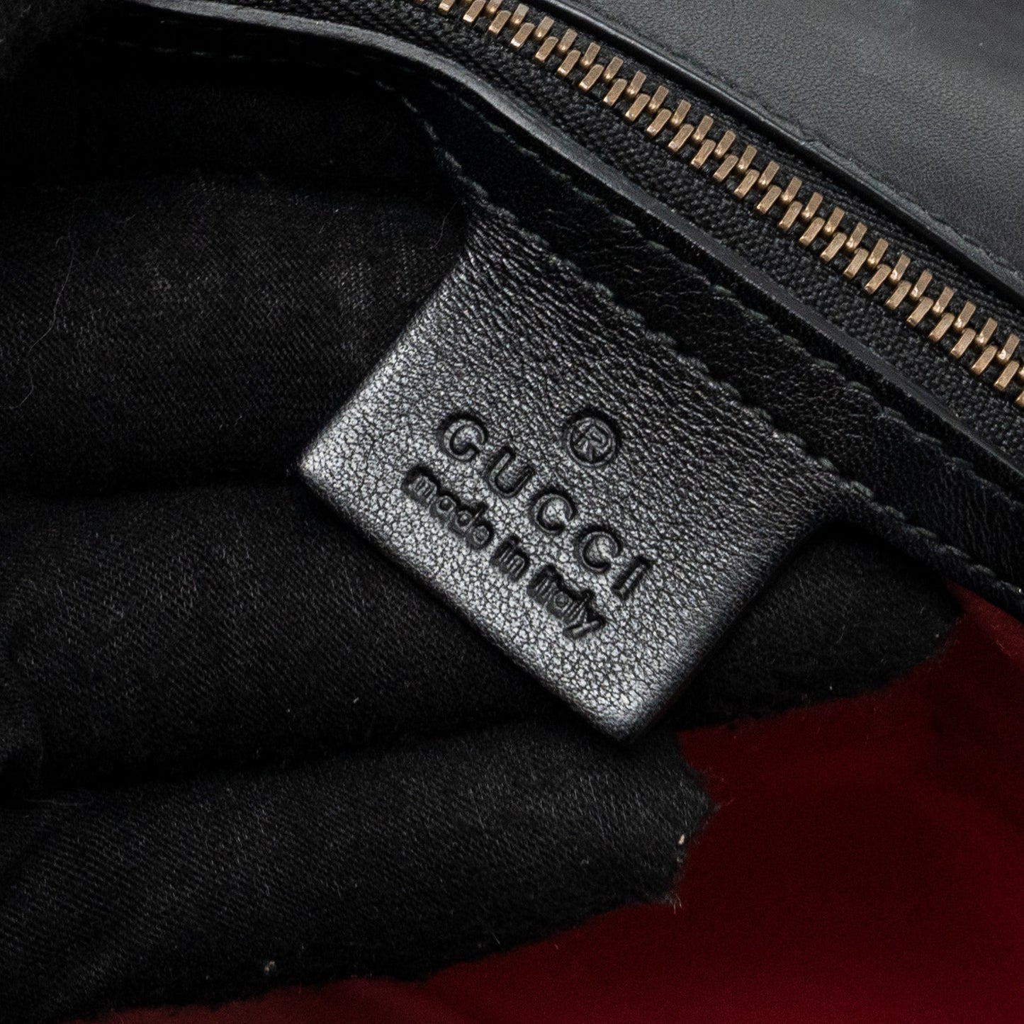 Gucci Small GG Marmont Bag Velvet Black