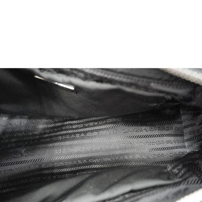 PRADA Tessuto Bomber Nylon Shopping Tote Bag Black