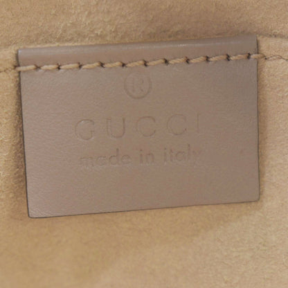 GUCCI GG Marmont Mini Matelasse Leather Crossbody Bag Dust Pink 448065