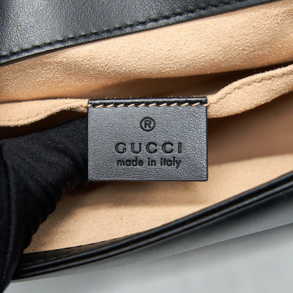 Gucci GG Marmont Mini Matelasse Shoulder Bag Black