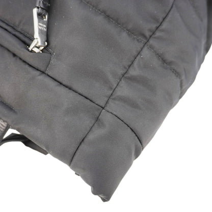 PRADA Tessuto Bomber Nylon Shopping Tote Bag Black