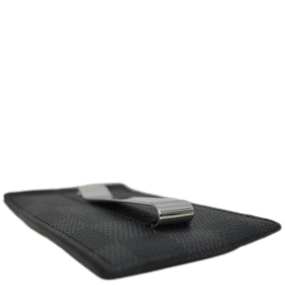 LOUIS VUITTON Prince Damier Graphite Card Holder Grey