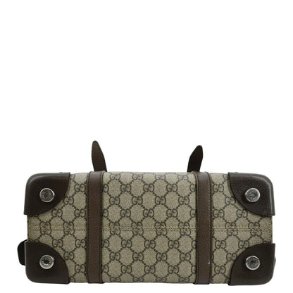 GUCCI Small GG Supreme Canvas Tote Bag Beige 643814