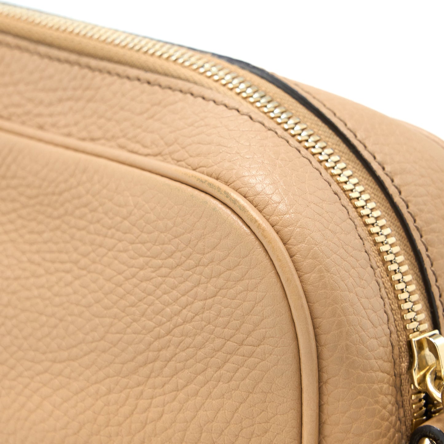 Gucci Soho Disco Bag Calfksin Dark Beige