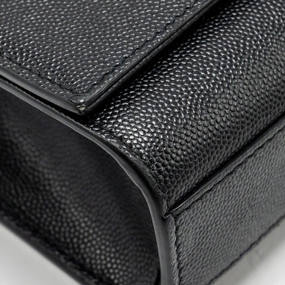 SAINT LAURENT /YSL Kate Medium Chain Bag With Tassel Calfskin Black SHW