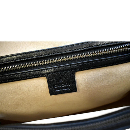 GUCCI Re(Belle) Calfskin Leather Tote Bag Black  516459