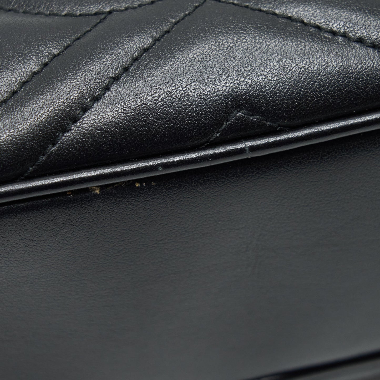Gucci GG Marmont Small Matelasse Shoulder Bag Black