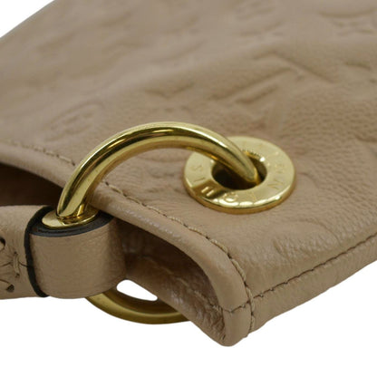 LOUIS VUITTON Artsy MM Empreinte Leather Hobo Bag Dune