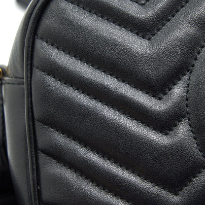 Gucci GG Marmont Small Matelasse Shoulder Bag Black