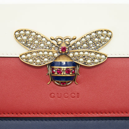 GUCCI Queen Margaret Leather Mini Bag