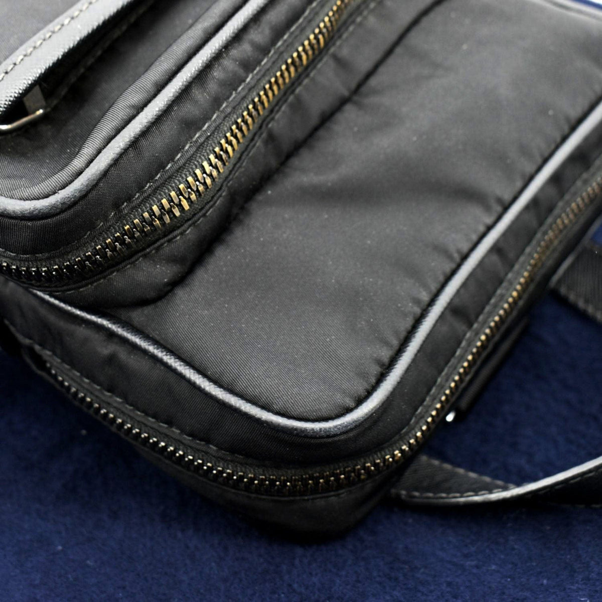 PRADA 2vz026 Nylon Backpack Bag Black