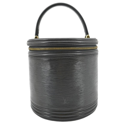 LOUIS VUITTON Cannes Epi Leather Vanity Bag Black