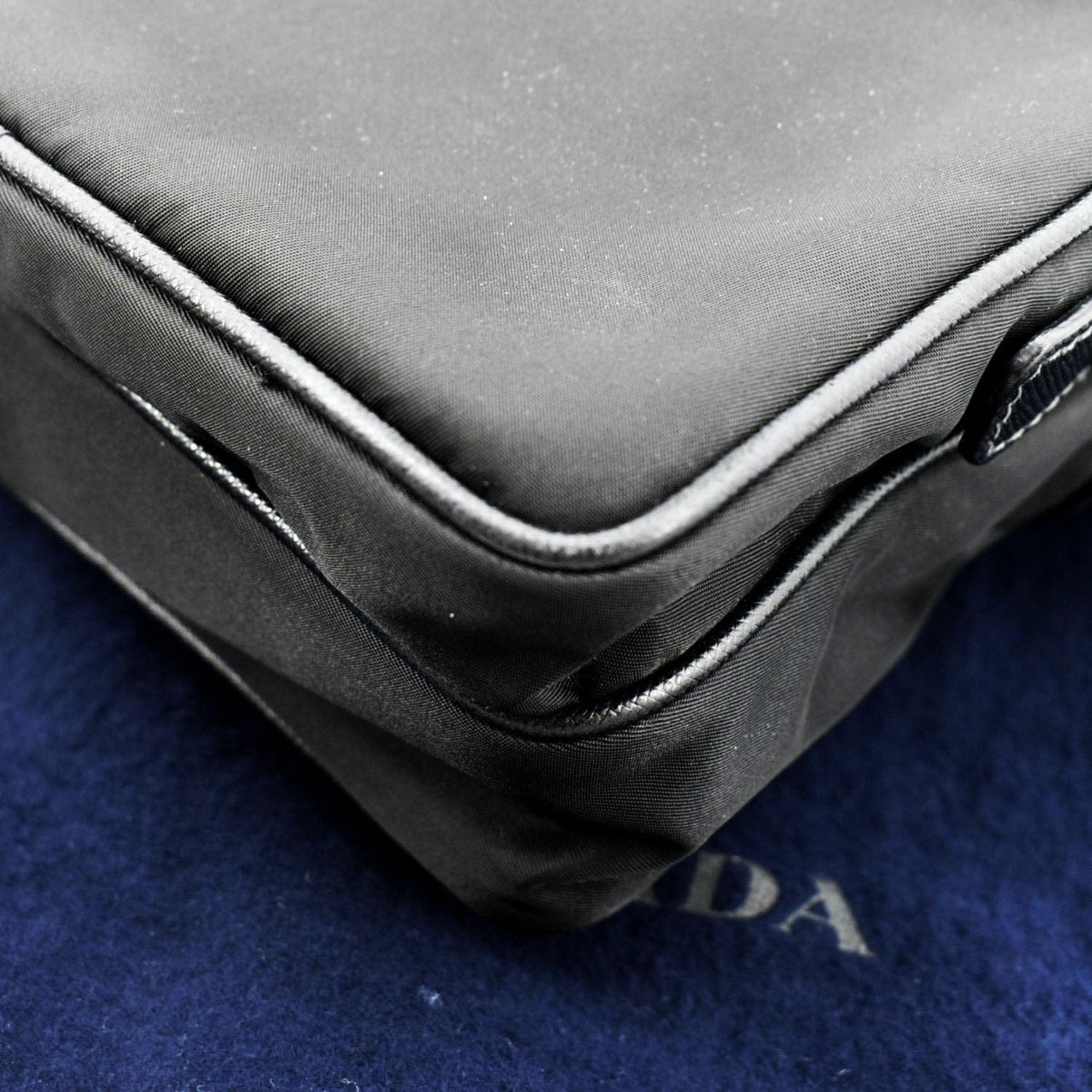 PRADA 2vz026 Nylon Backpack Bag Black