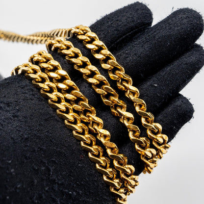 saint laurent flap chain bag lambskin black GHW