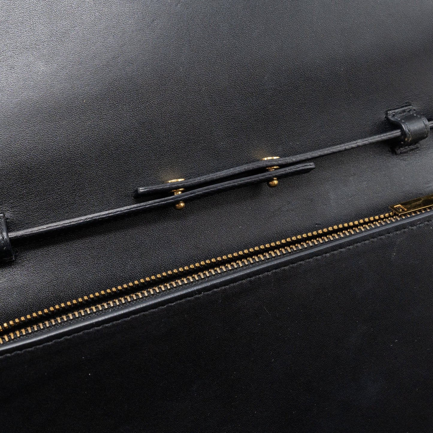 saint laurent flap chain bag lambskin black GHW