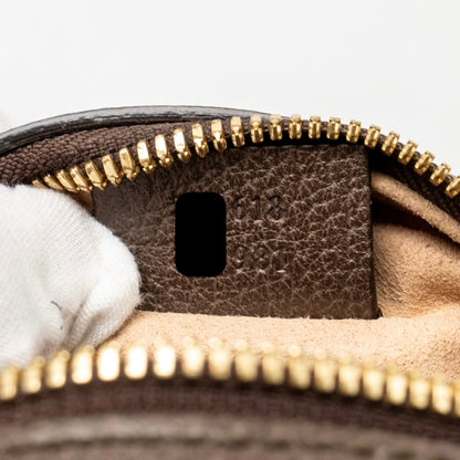 Gucci Ophidia GG Round Shoulder Crossbody Bag GG Supreme Canvas
