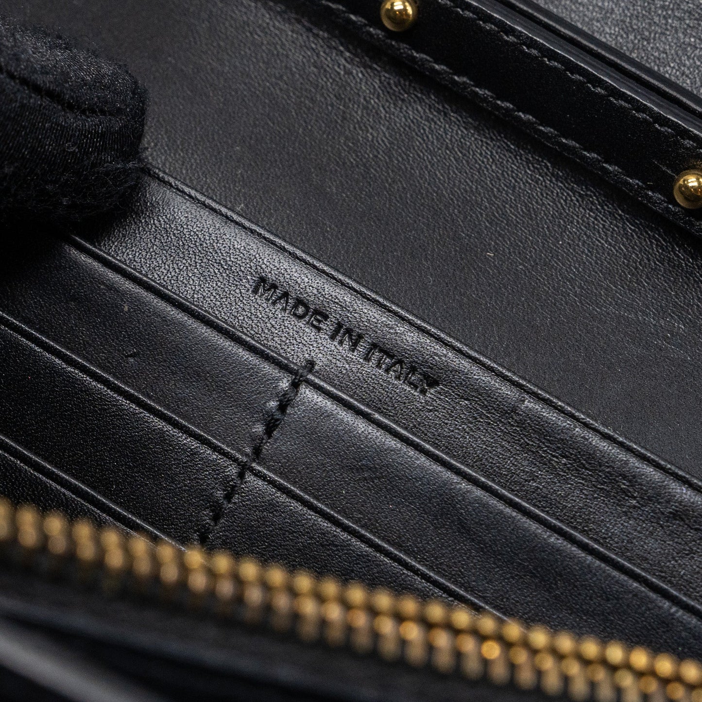 saint laurent flap chain bag lambskin black GHW