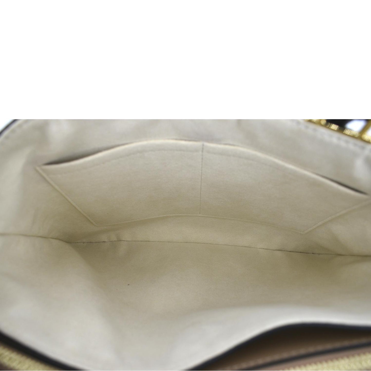LOUIS VUITTON Millefeuille Monogram Canvas Shoulder Bag Sesame Peche