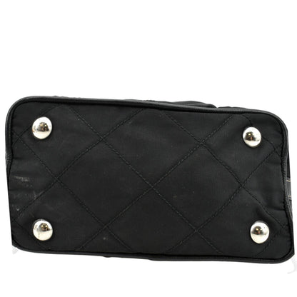PRADA Tessuto Mini Re-Edition Nylon Shoulder Bag Black