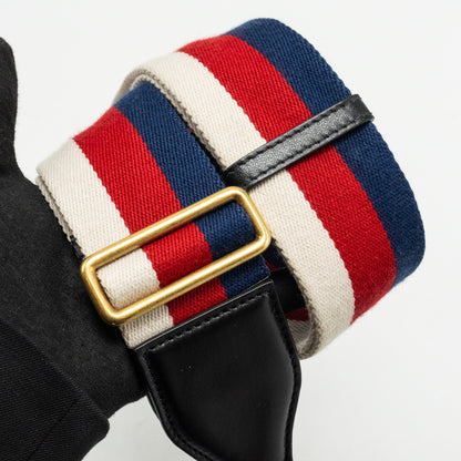 Gucci GG Marmont Zip Around Top handle camera bag calfskin black