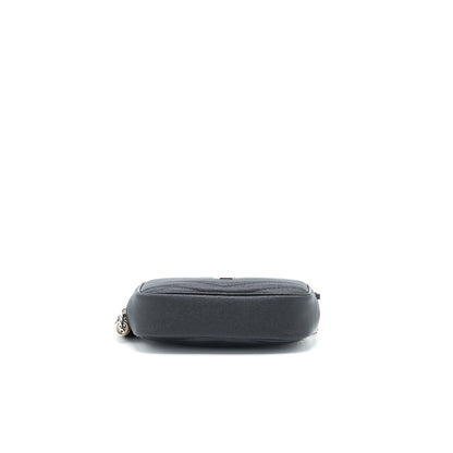 Saint Laurent/YSL Mini Lou Bag Calfskin Black SHW