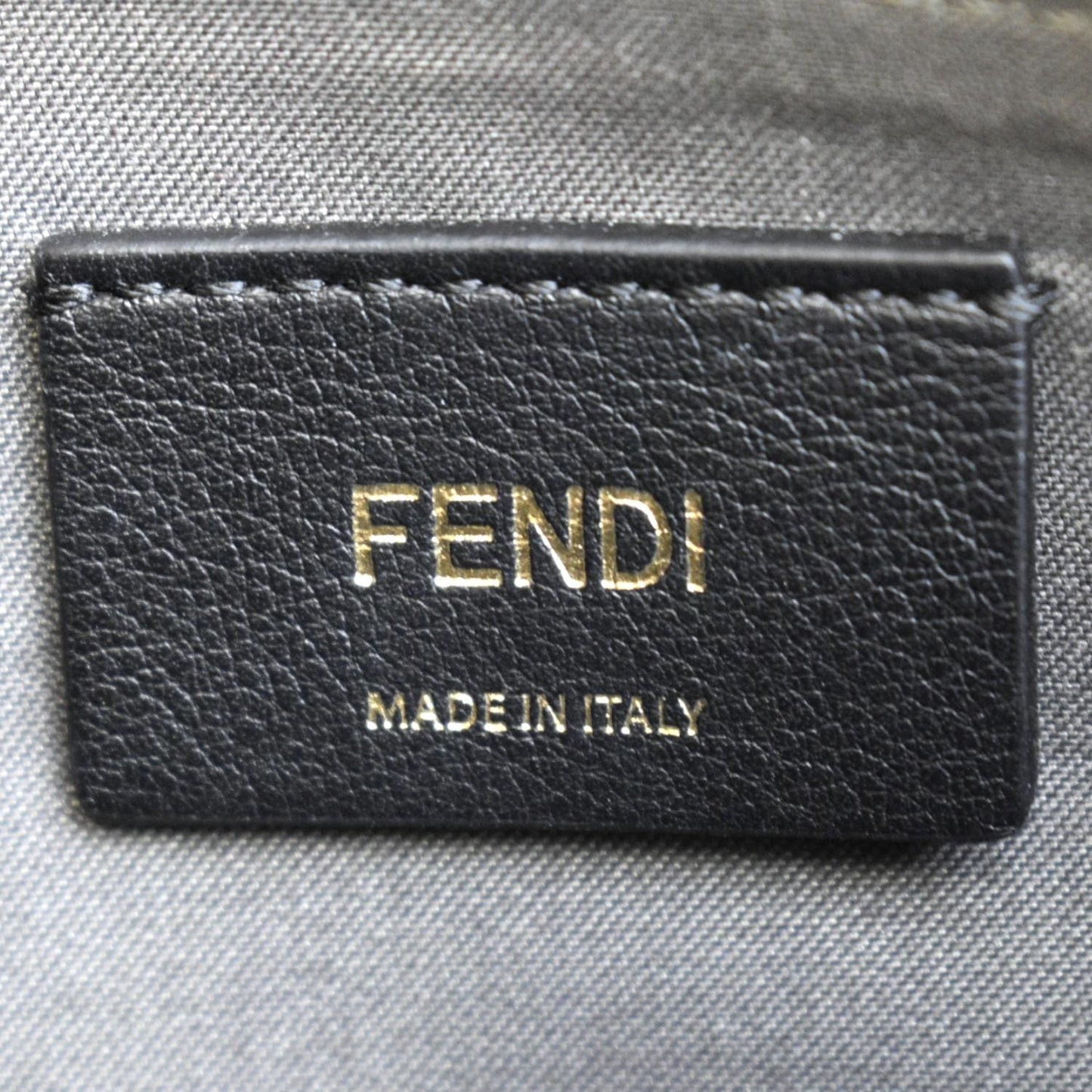 FENDI F Envelope Wallet on Chain Leather Crossbody Bag White