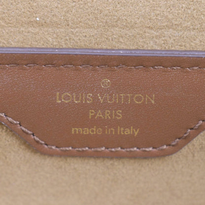 LOUIS VUITTON Papillon Trunk Monogram Canvas Satchel Bag Brown