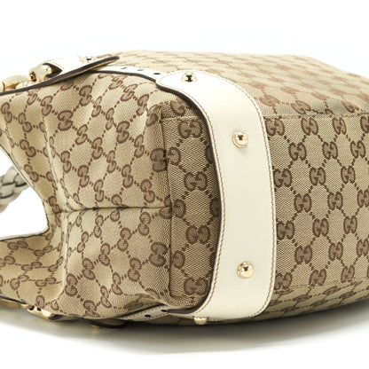 Gucci Tote Bag Canvas GG Supreme SHW